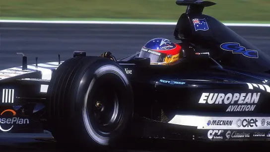 Fernando Alonso, en Minardi Fernando Alonso, en Minardi