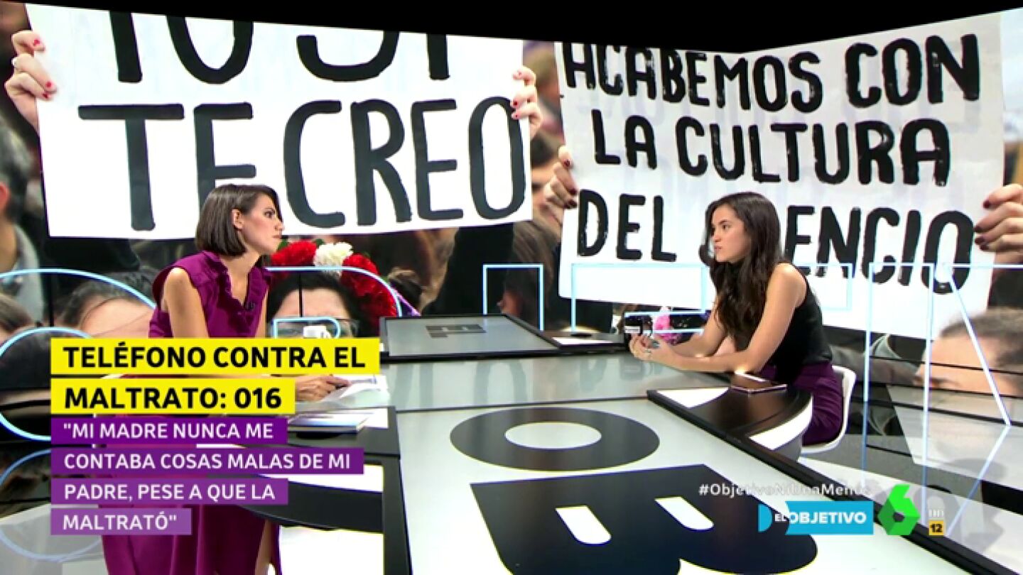 Patricia, hija de una v&iacute;ctima de violencia machista