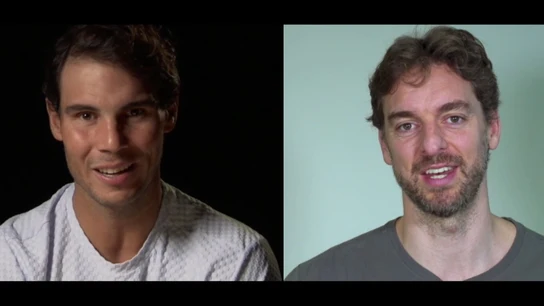 Rafa Nadal y Pau Gasol, en Salvados Rafa Nadal y Pau Gasol, en Salvados