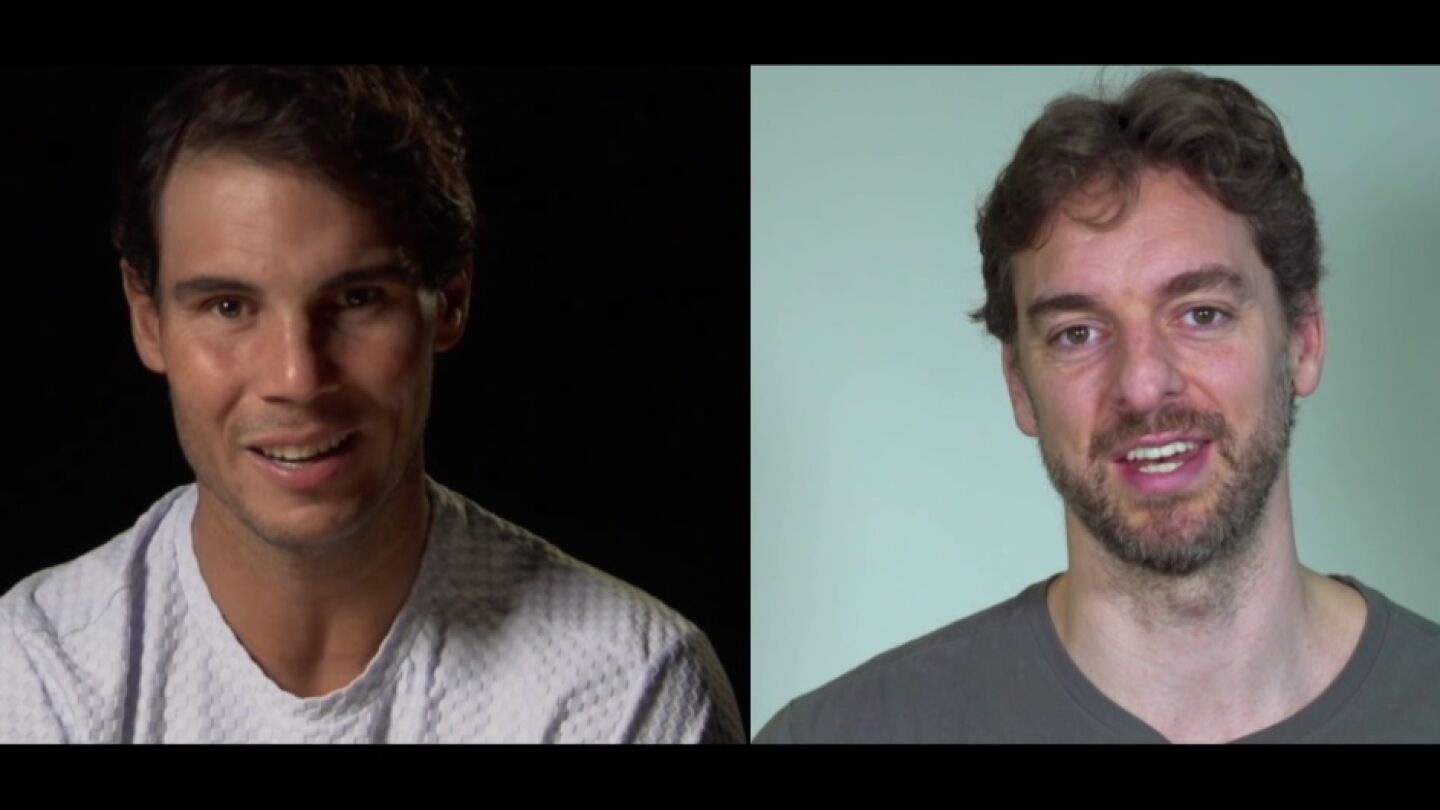 Rafa Nadal y Pau Gasol, en Salvados