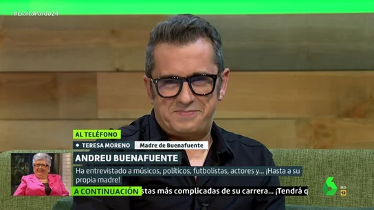 Teresa Moreno, la madre de Andreu Buenafuente Teresa Moreno, la madre de Andreu Buenafuente