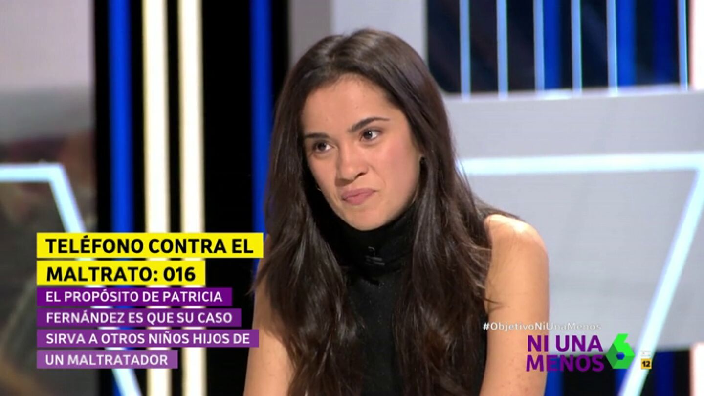 Patricia, hija de una v&iacute;ctima de violencia machista