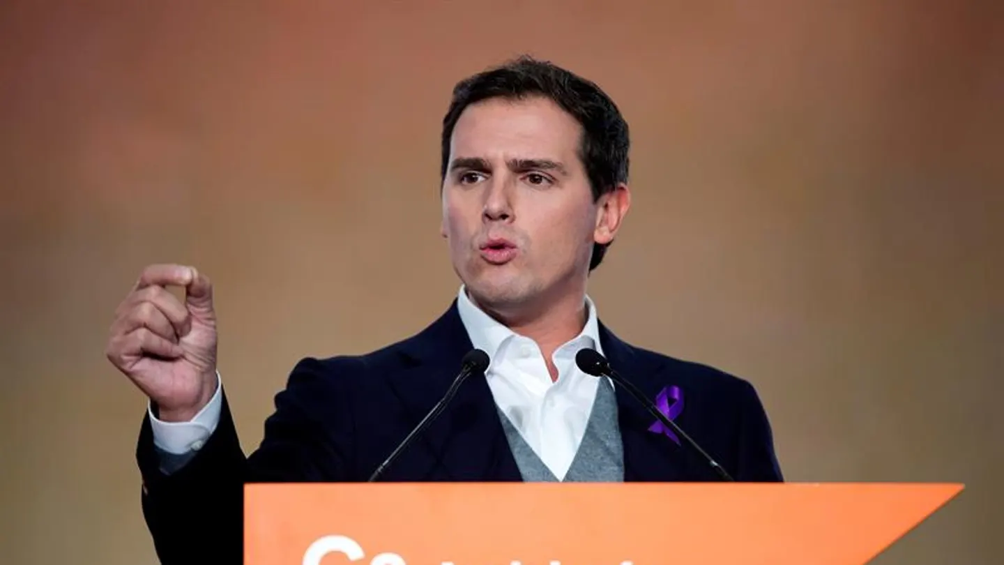 El presidente de Ciudadanos, Albert Rivera El presidente de Ciudadanos, Albert Rivera