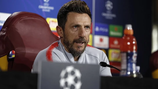 El entrenador de la Roma Di Francesco El entrenador de la Roma Di Francesco