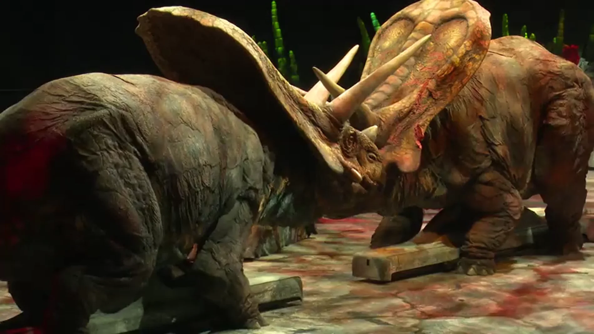 Los dinosaurios más sorprendentes 'invaden' Madrid tras un viaje de 65 millones de años y miles de kilómetros