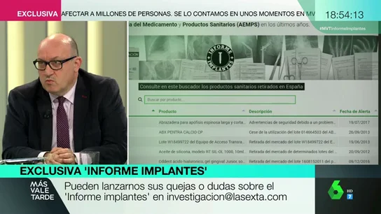 ¿Puede exigir el paciente un tipo de prótesis?: Xavier Gil responde las dudas sobre implantes defectuosos ¿Puede exigir el paciente un tipo de prótesis?: Xavier Gil responde las dudas sobre implantes defectuosos