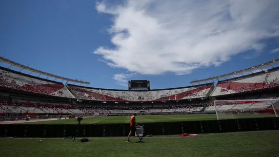 Vista del estadio Momumental en Argentina Vista del estadio Momumental en Argentina