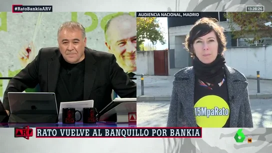 Simona Levy, miembro de '15MpaRato' Simona Levy, miembro de '15MpaRato'