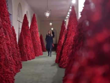 REEMPLAZO Así da la bienvenida a la Navidad la Casa Blanca de la mano de Melania Trump REEMPLAZO Así da la bienvenida a la Navidad la Casa Blanca de la mano de Melania Trump