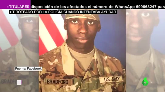El joven negro abatido por la Policía durante el tiroteo en Alabama solo ayudaba a evacuar la zona El joven negro abatido por la Policía durante el tiroteo en Alabama solo ayudaba a evacuar la zona