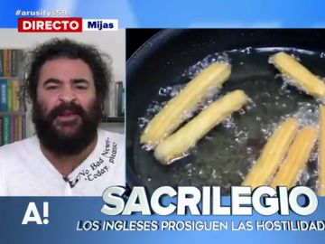 Churros rellenos de queso, el último "sacrilegio" de los ingleses que "toca los huevos" a El Sevilla Churros rellenos de queso, el último "sacrilegio" de los ingleses que "toca los huevos" a El Sevilla