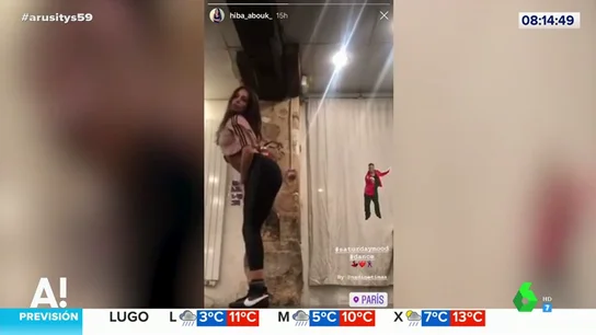 Hiba Abouk se desmelena con un sensual baile al ritmo de 'Taki Taki' Hiba Abouk se desmelena con un sensual baile al ritmo de 'Taki Taki'