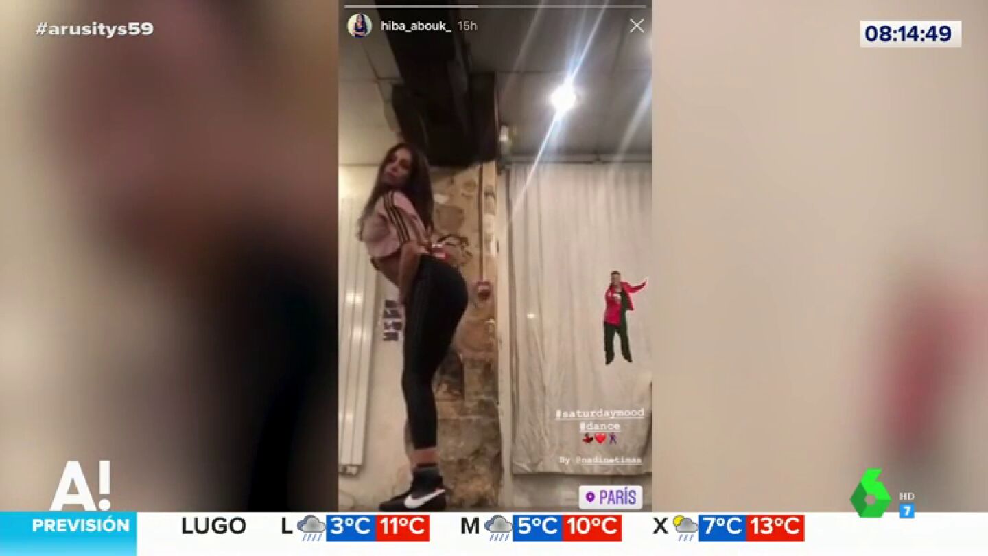 Hiba Abouk se desmelena con un sensual baile al ritmo de 'Taki Taki'