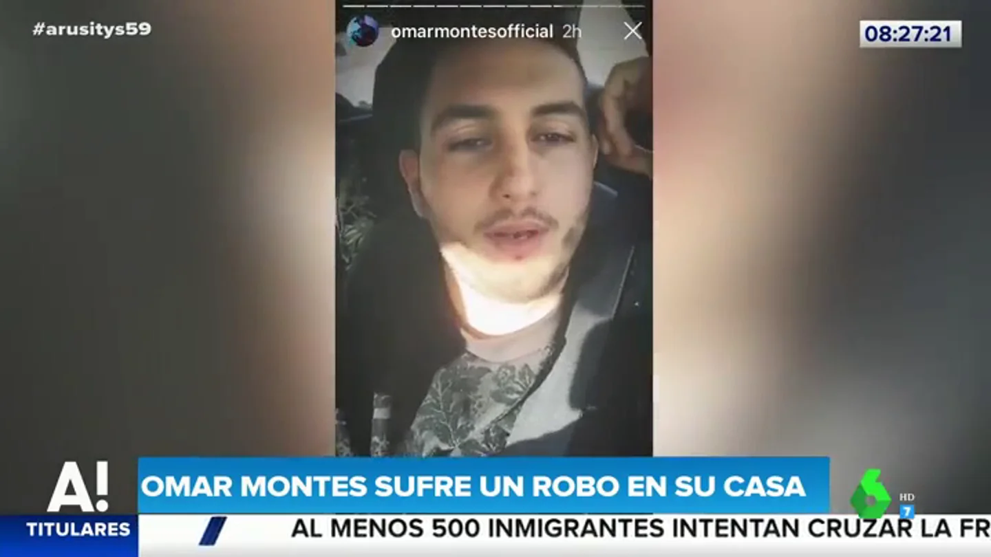 La amenaza de Omar Montes al ladrón que ha robado en su casa La amenaza de Omar Montes al ladrón que ha robado en su casa
