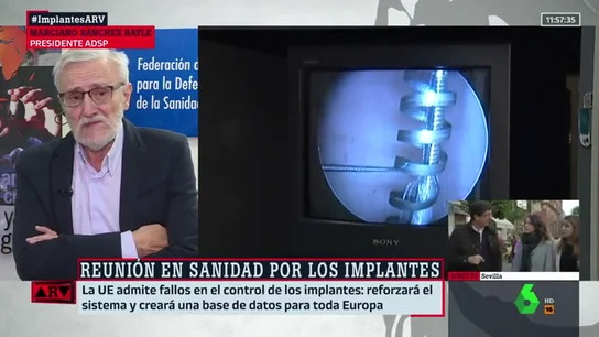 Sánchez Bayle: "Muchas veces lo último que aparece en el mercado sanitario no ha sido suficientemente probado" Sánchez Bayle: "Muchas veces lo último que aparece en el mercado sanitario no ha sido suficientemente probado"