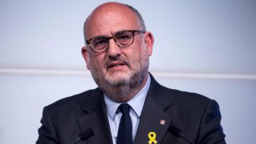 El portavoz adjunto del grupo parlamentario de Junts per Catalunya, Eduard Pujol