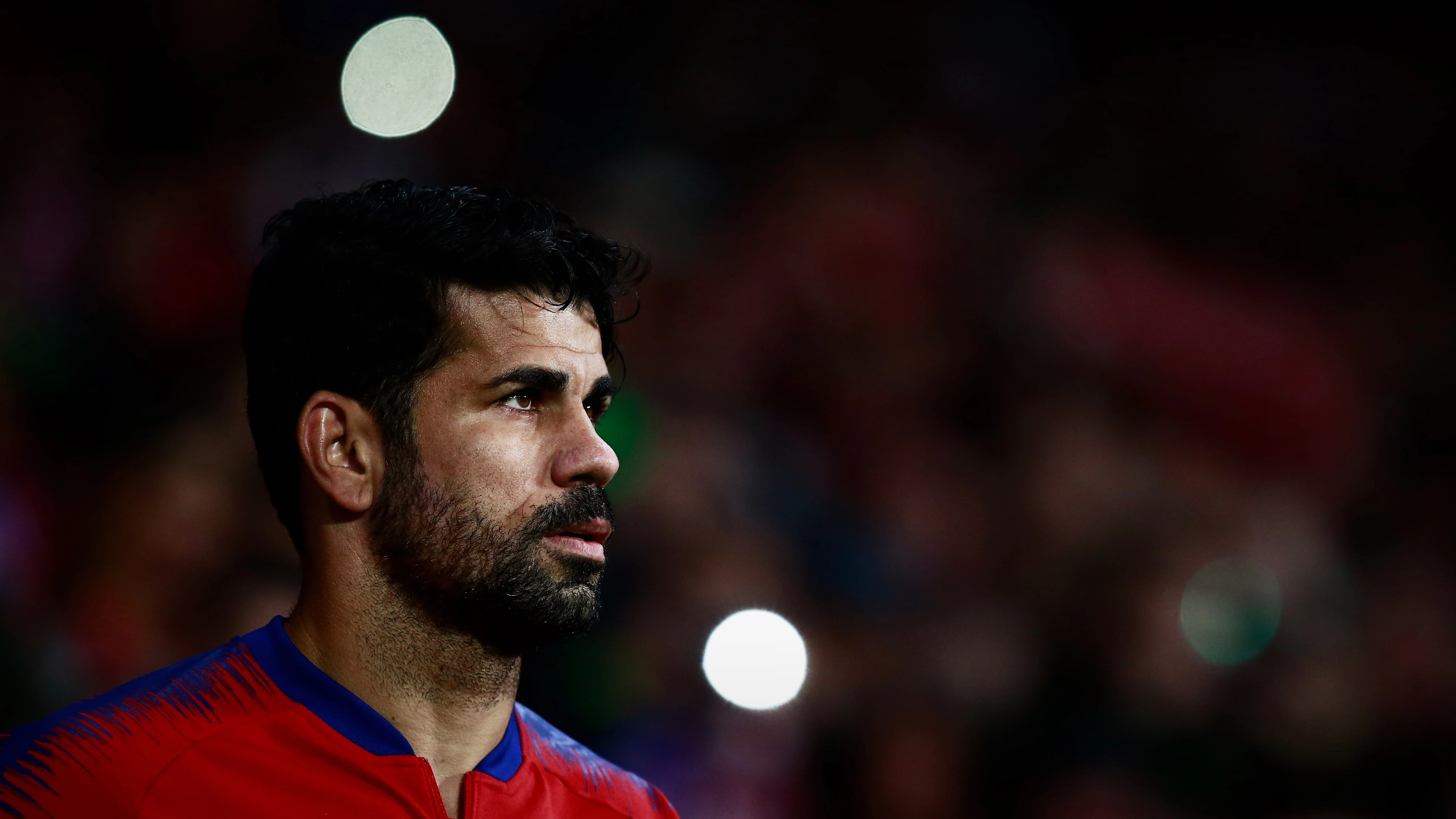 Diego Costa, en el Wanda Metropolitano