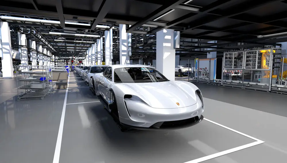 Imágenes del Porsche Taycan, el primer eléctrico de la firma