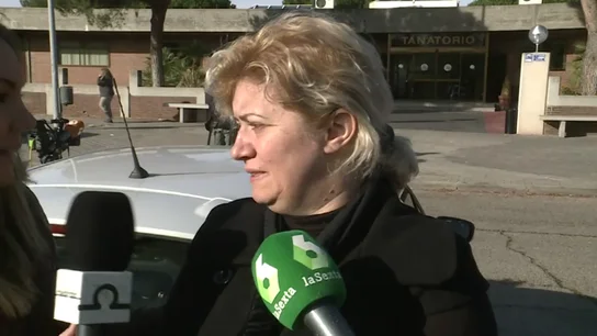 La madre de la joven asesinada en Alcorcón La madre de la joven asesinada en Alcorcón