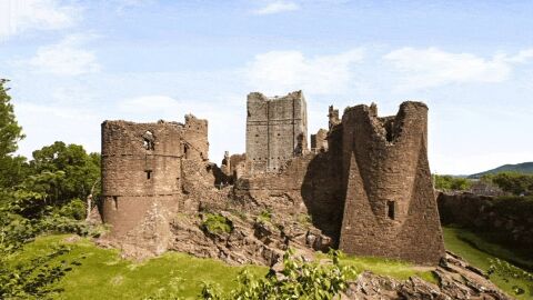 6 castillos en ruinas de Reino Unido reconstruidos 