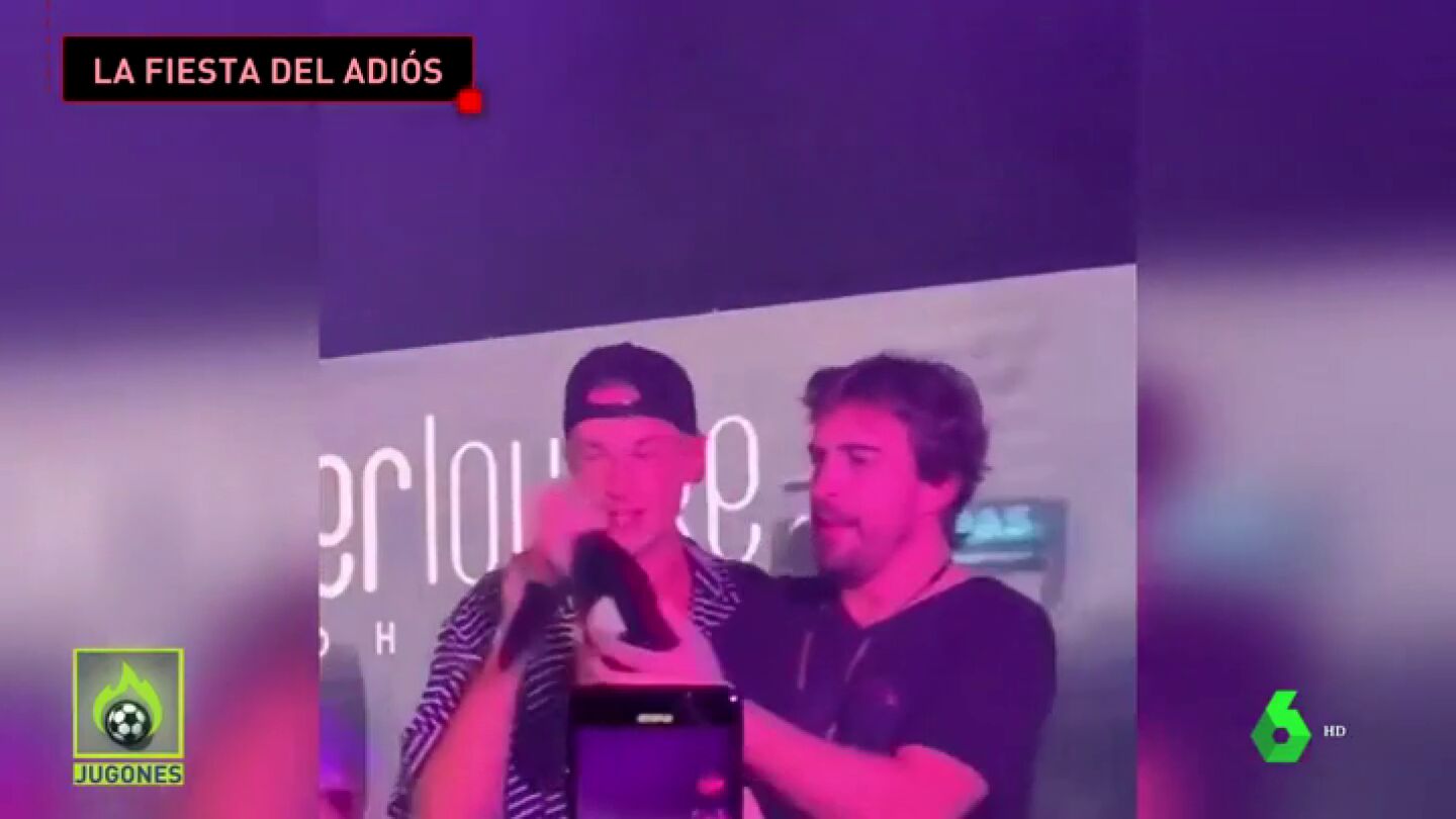 La espectacular fiesta para Fernando Alonso en su despedida de la F&oacute;rmula 1