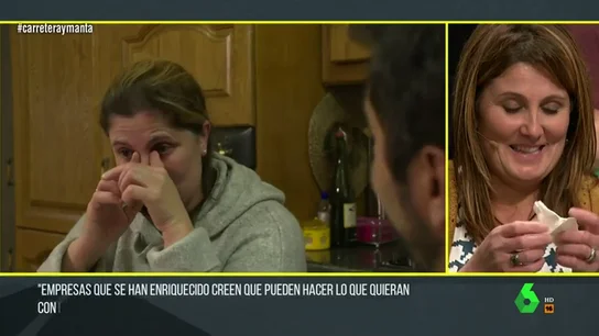 Esclavitud se emociona al hablar de las condiciones laborales de 'las trabajadoras del frío': "Basta de amenazas y abucheos" Esclavitud se emociona al hablar de las condiciones laborales de 'las trabajadoras del frío': "Basta de amenazas y abucheos"