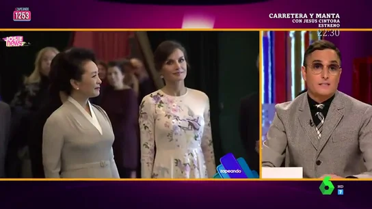 Josie habla del vestido de la reina Letizia Josie habla del vestido de la reina Letizia