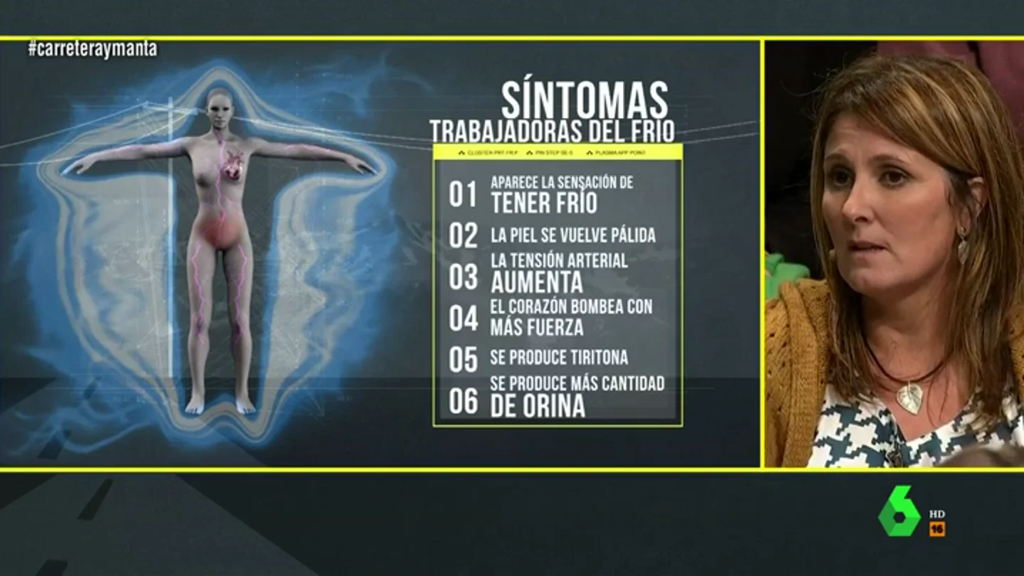 Las duras de condiciones de las 'trabajadoras del frío' Las duras de condiciones de las 'trabajadoras del frío'