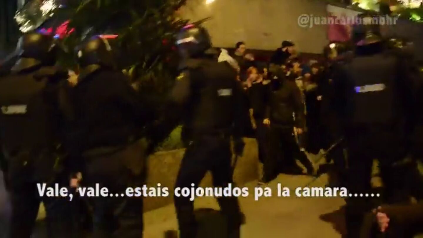 Manifestaci&oacute;n en la que fue denunciado Juan Carlos Mohr