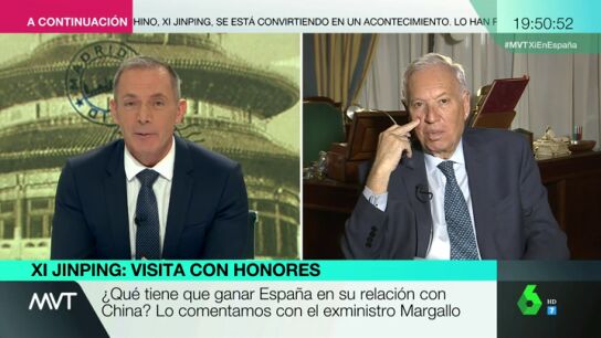 Garc&iacute;a-Margallo, tras la visita de Xi Pinjing a Espa&ntilde;a: "Las cifras de China son espectaculares, triplica el PIB espa&ntilde;ol"