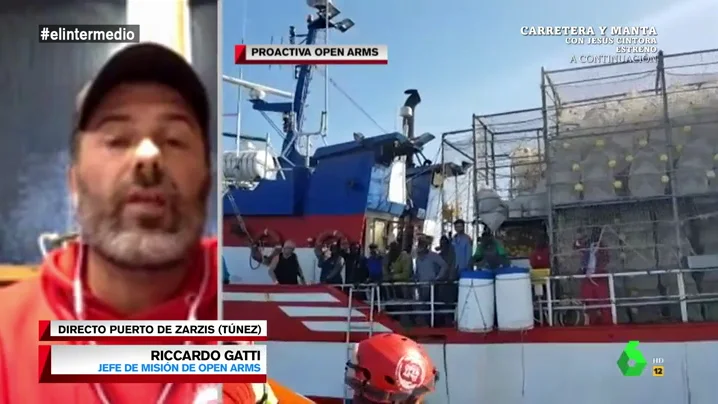 Riccardo Gatti, sobre los migrantes rescatados: "Les esperan torturas, violaciones y exclavitud. Prefieren morir que volver a Libia"