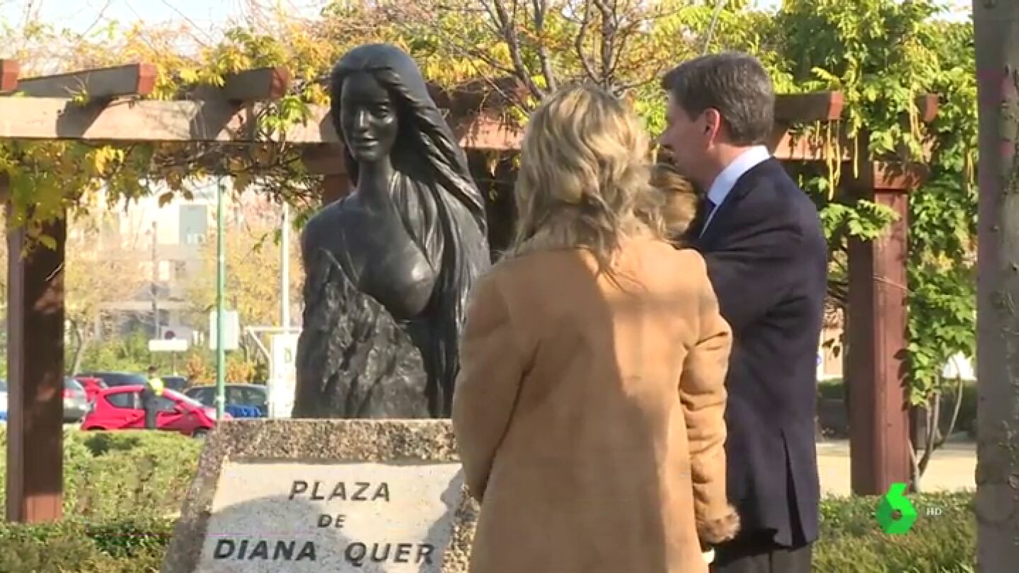 Una plaza y una escultura para Diana Quer: Pozuelo de Alarc&oacute;n rinde homenaje a la joven asesinada