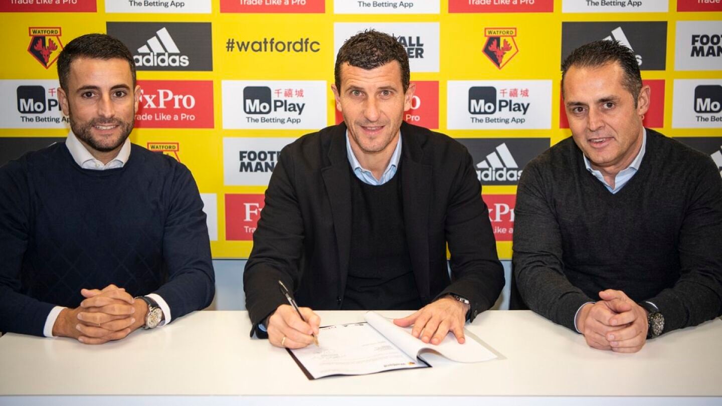 Javi Gracia firma su nuevo contrato con el Watford