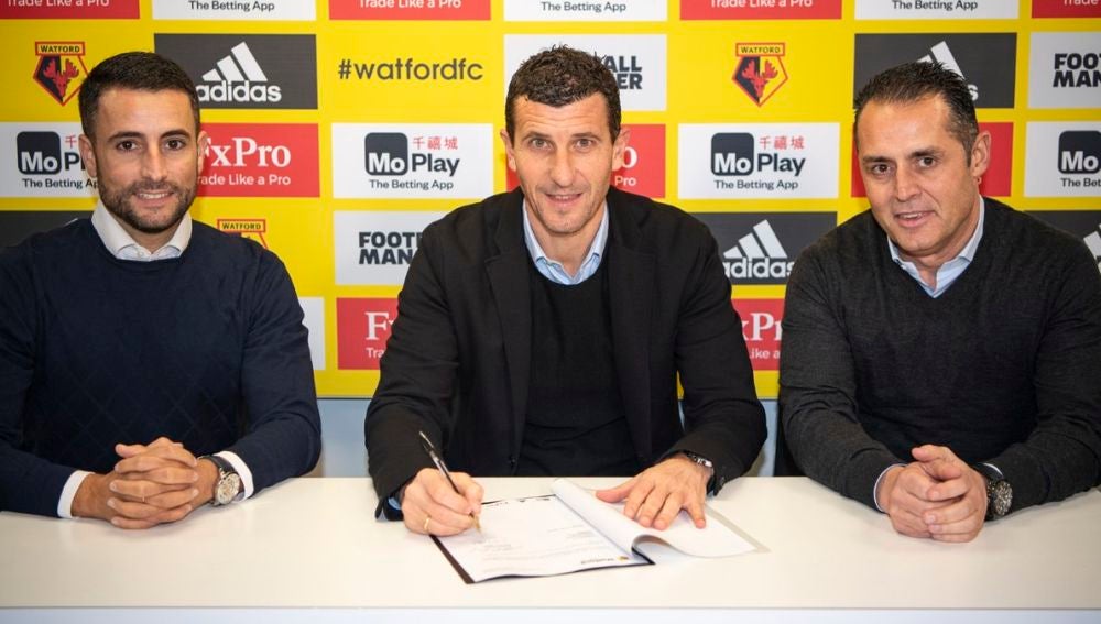 Javi Gracia firma su nuevo contrato con el Watford