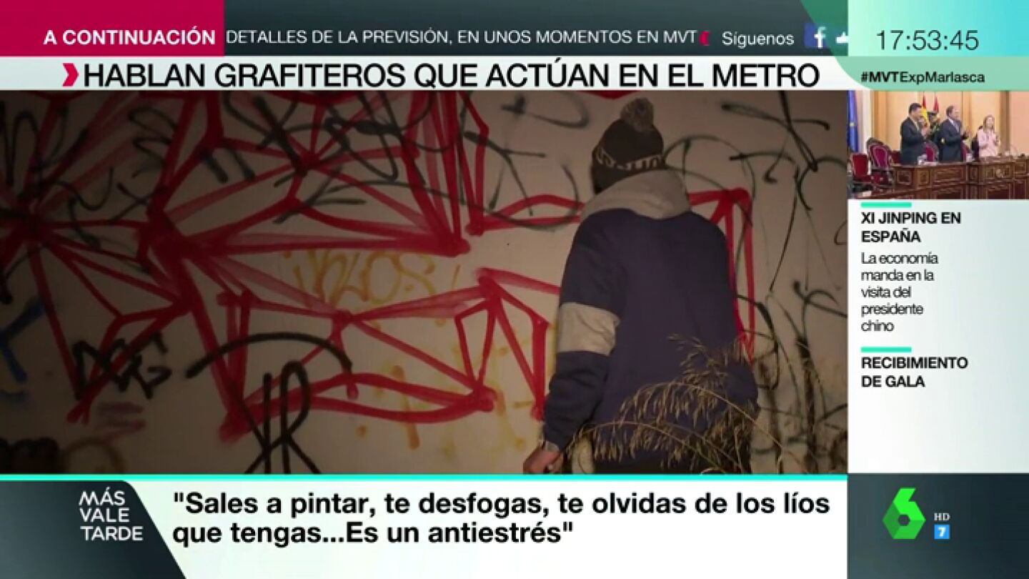 Hablamos con uno de los grafiteros que act&uacute;an en el metro: "Puedo acabar con multas o en la c&aacute;rcel pero merece la pena"