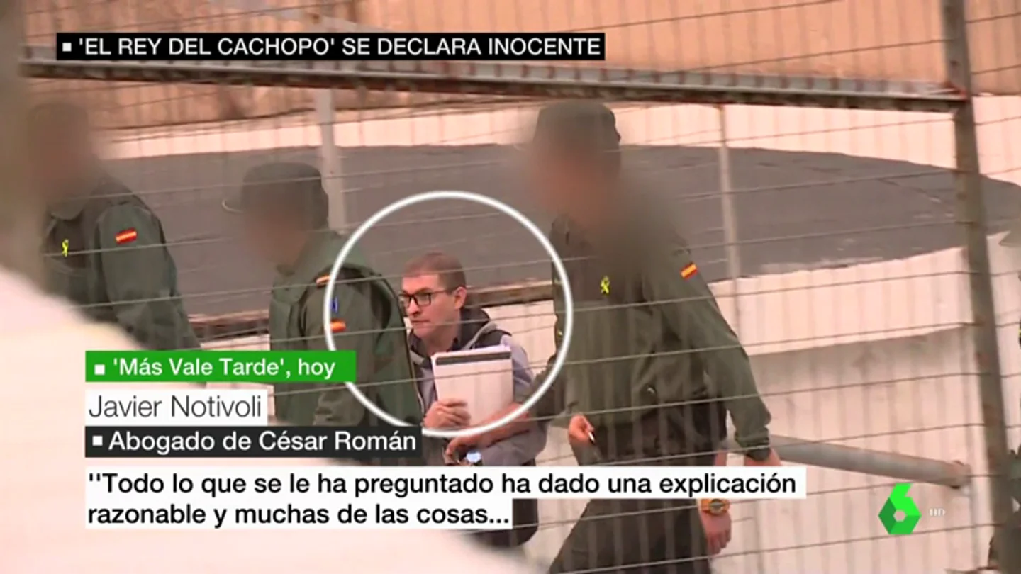 Afeitado y con gafas: el 'rey del cachopo' cambia de aspecto para declarar ante la jueza Afeitado y con gafas: el 'rey del cachopo' cambia de aspecto para declarar ante la jueza