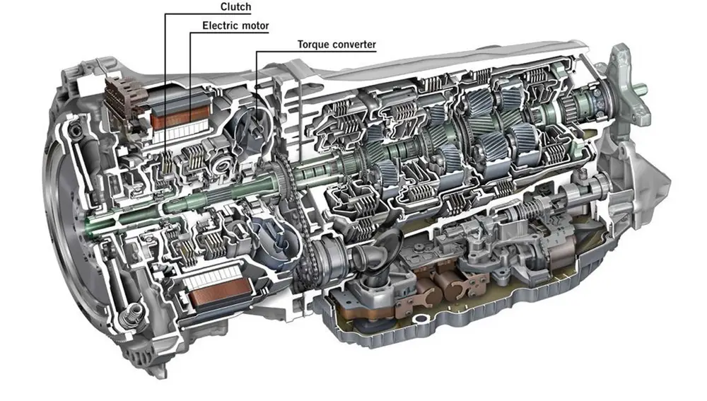 Mercedes E300de motor 