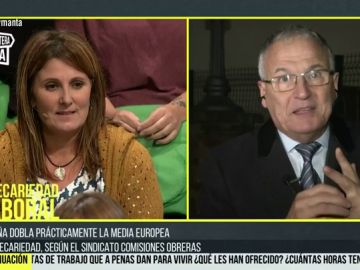 El rifirrafe entre una 'trabajadora del frío' y un empresario: "¿Qué se cree que hacemos todos los días? ¿Jugar a las cartas?" El rifirrafe entre una 'trabajadora del frío' y un empresario: "¿Qué se cree que hacemos todos los días? ¿Jugar a las cartas?"