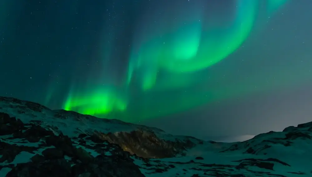 Aurora boreal en Tromso