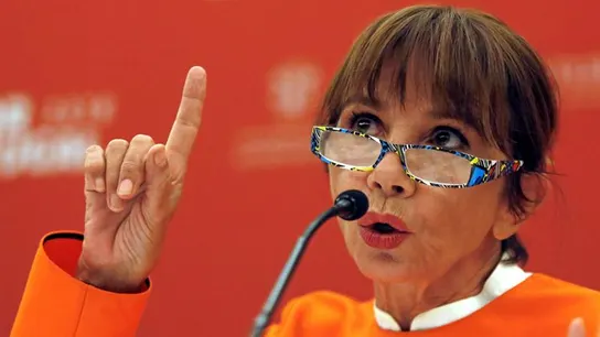 La actriz española Victoria Abril La actriz española Victoria Abril