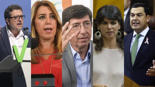 Elecciones Andalucía 2018: candidatos de los principales partidos Elecciones Andalucía 2018: candidatos de los principales partidos