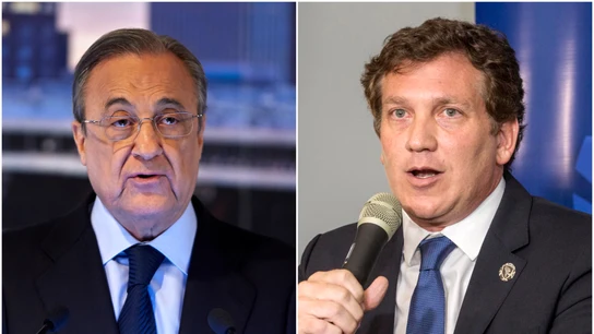 Florentino Pérez y Alejandro Domínguez Florentino Pérez y Alejandro Domínguez