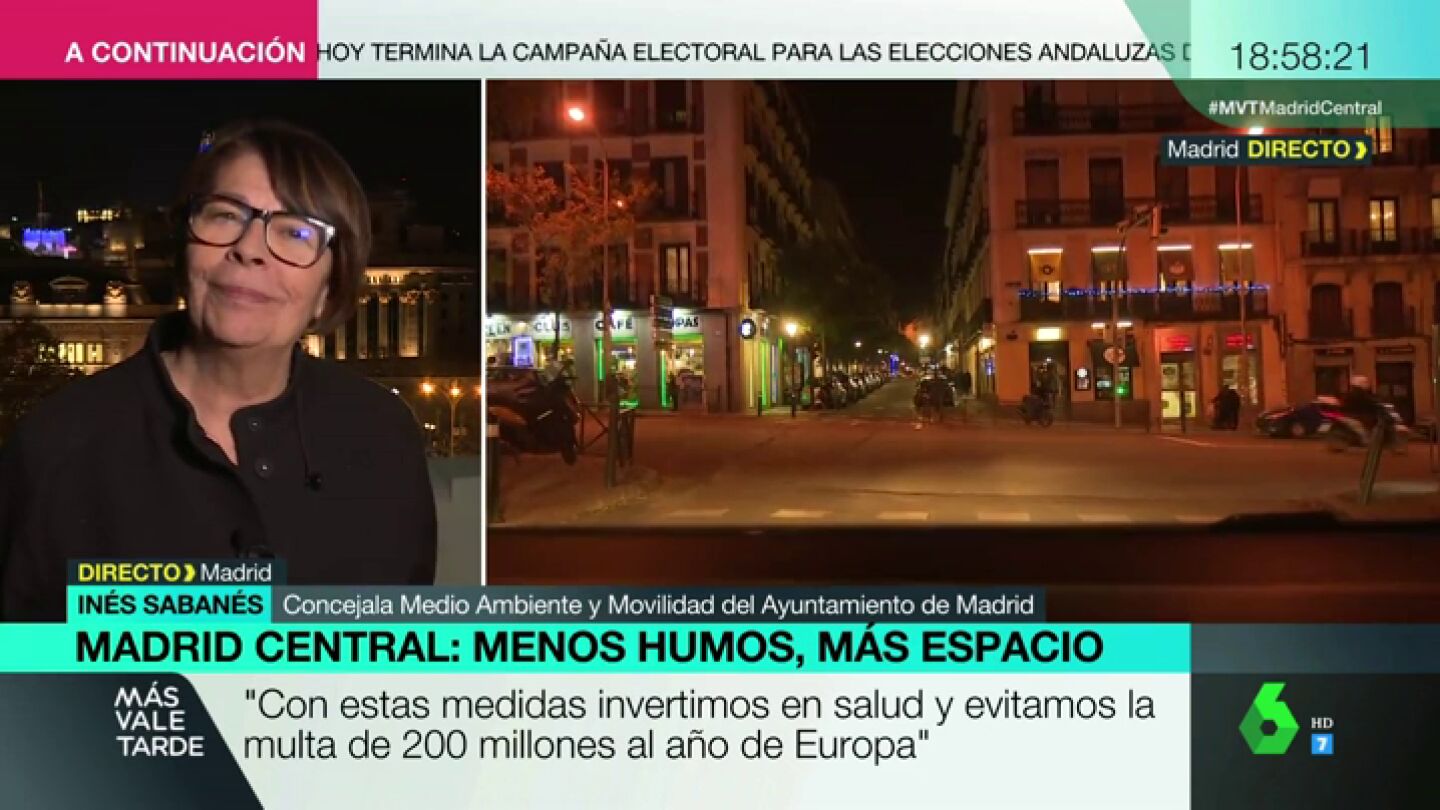 In&eacute;s Saban&eacute;s en M&aacute;s Vale Tarde