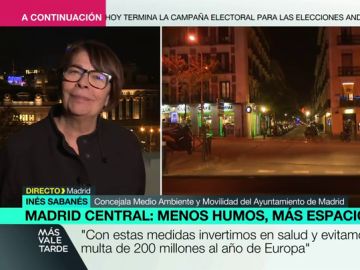 Inés Sabanés en Más Vale Tarde Inés Sabanés en Más Vale Tarde