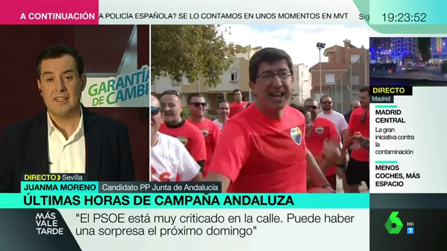 Juanma Moreno en Más Vale Tarde Juanma Moreno en Más Vale Tarde