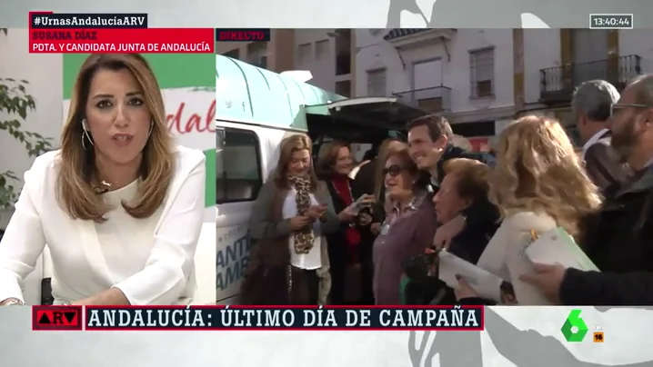 Susana Díaz, en Al Rojo Vivo