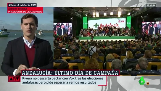 Albert Rivera, en ARV Albert Rivera, en ARV