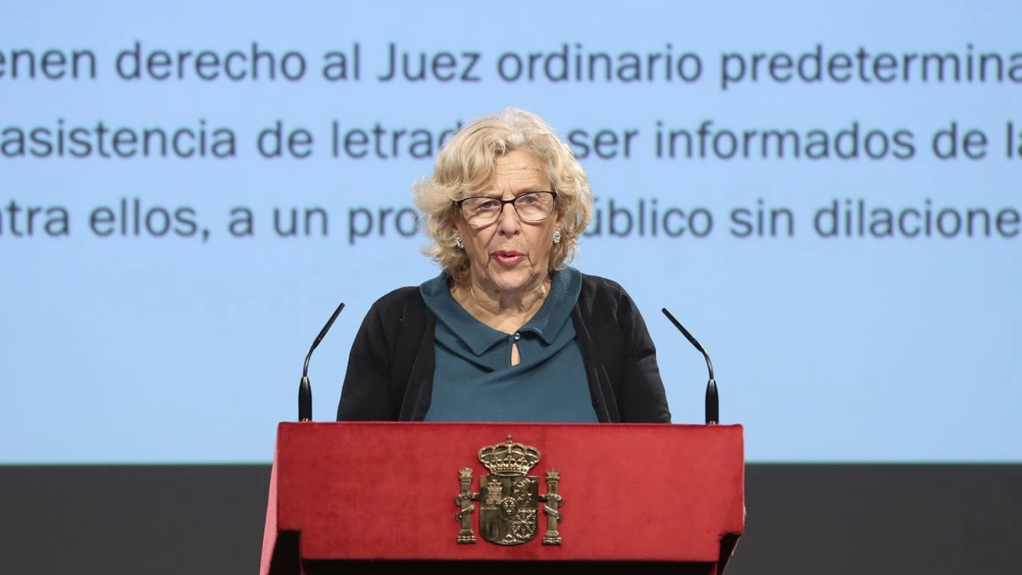 Manuela Carmena en una imagen de archivo Manuela Carmena en una imagen de archivo
