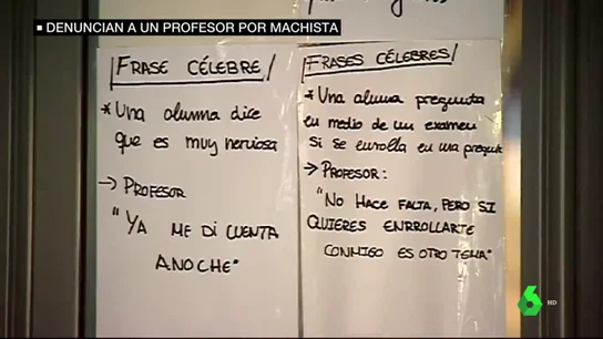 Comentarios machistas de un profesor de la Universidad de Valencia Comentarios machistas de un profesor de la Universidad de Valencia