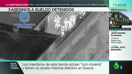 Desarticulada una banda de sicarios con un amplio historial delictivo en Suecia Desarticulada una banda de sicarios con un amplio historial delictivo en Suecia